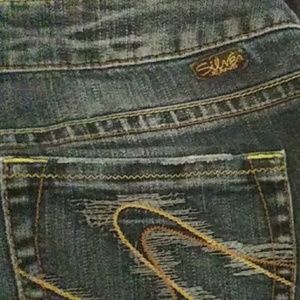 Silver jeans